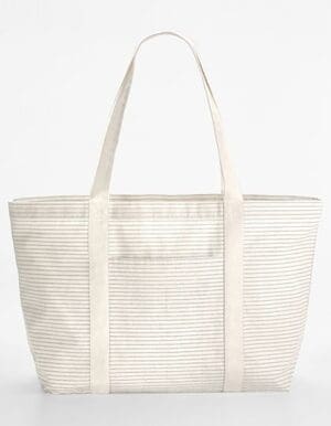 Westford Mill - Striped Organic Cotton Shopper