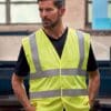 YOKO - Hi-Vis Anti-Static Flame Retardant Waistcoat