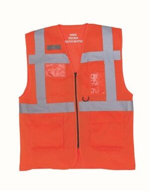 YOKO - Hi-Vis Top Cool Recycled Open Mesh Executive Waistcoat