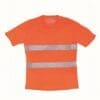 YOKO - Hi-Vis Top Cool Super Light V-Neck T-Shirt