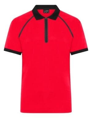 Zip-Polo James&Nicholson - Men´s