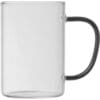 Glastasse mit farbigem Henkel, 250ml