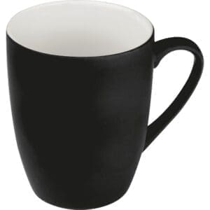 Tasse aus Porzellan, außen gummiert, 300ml