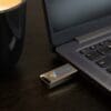 USB Stick Solid 3.2 Silber 256 GB