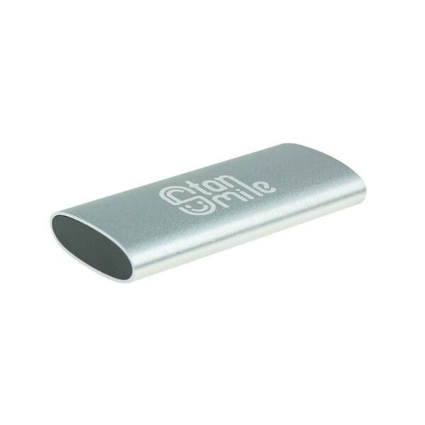 White Lake Compact External SSD Silver