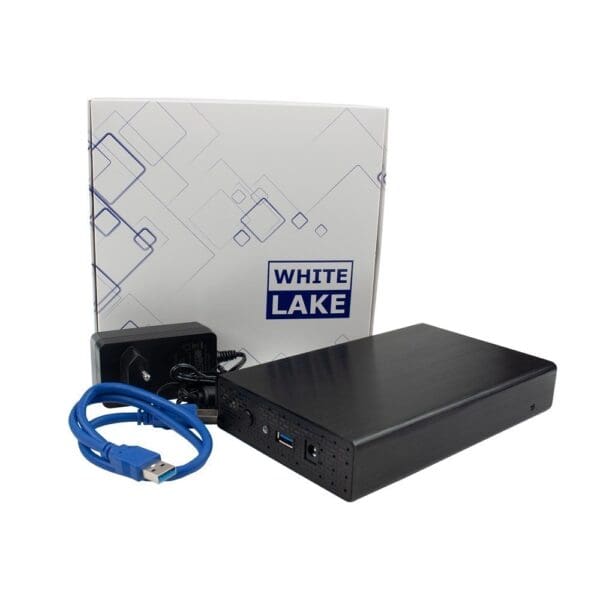 White Lake Ultra External HDD Black