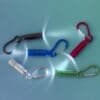 Mini-Taschenlampe aus Aluminium mit Karabiner Tracy